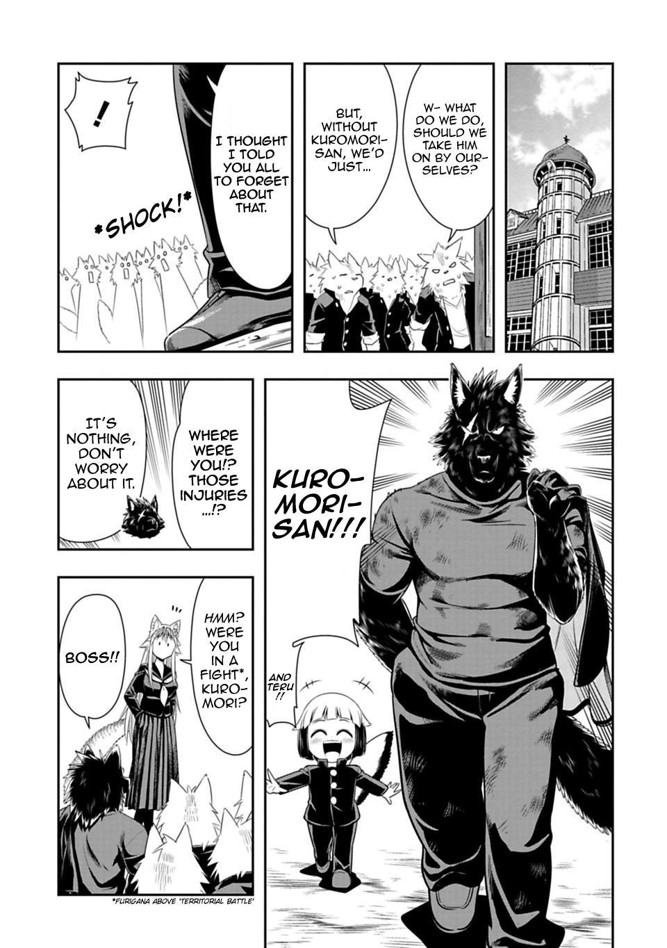 Murenase! Shiiton Gakuen Chapter 34 page 21 - Chapter 34: Kuromori-san Stands Firm!!