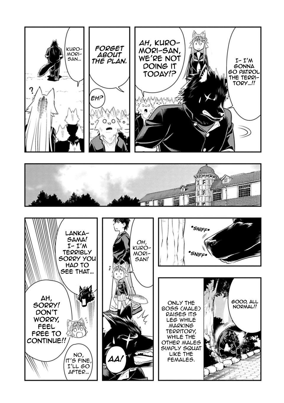 Murenase! Shiiton Gakuen Chapter 34 page 9 - Chapter 34: Kuromori-san Stands Firm!!