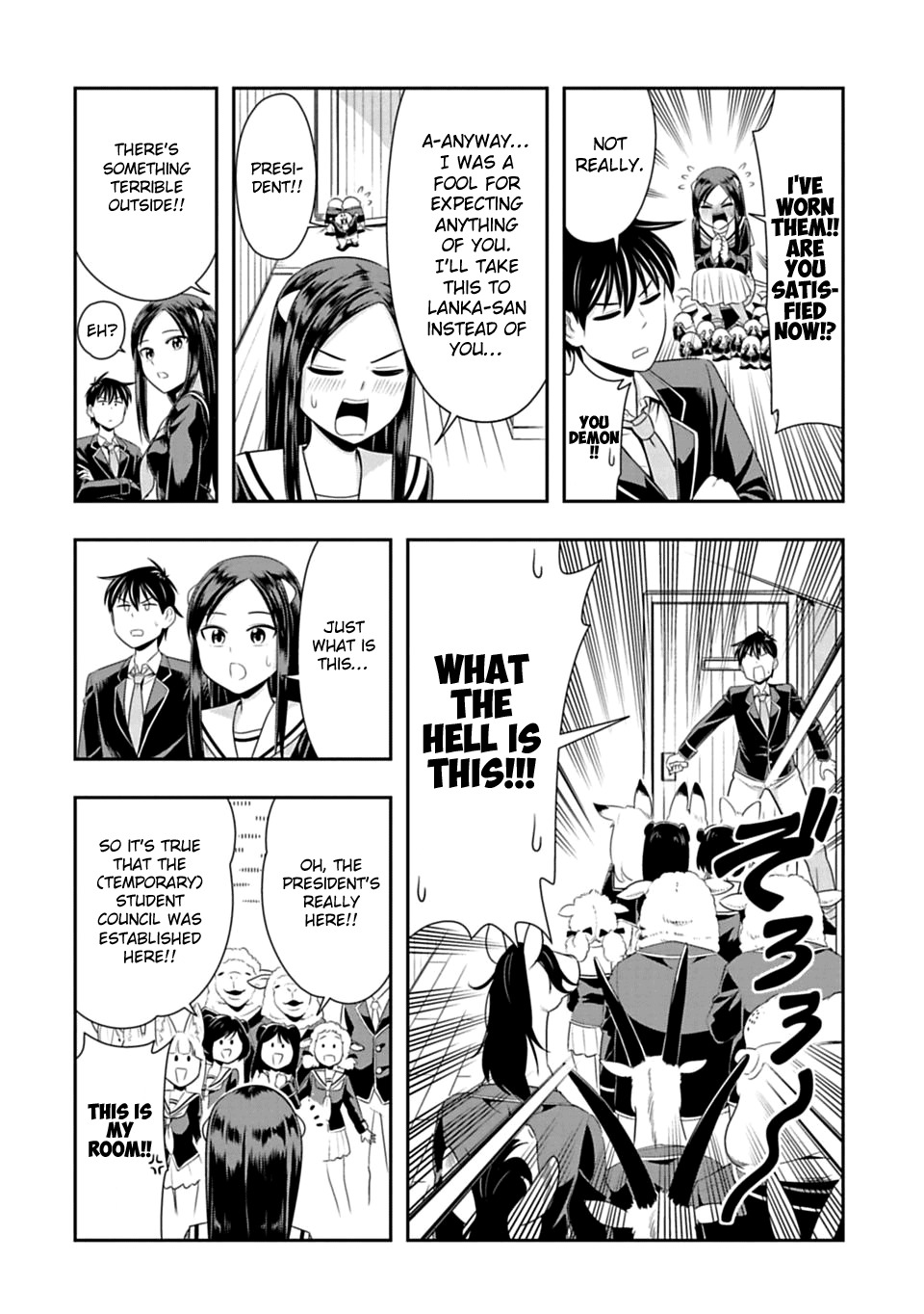 Murenase! Shiiton Gakuen Chapter 35 page 14 - Chapter 35: Suspected of forcibly putting on clothes