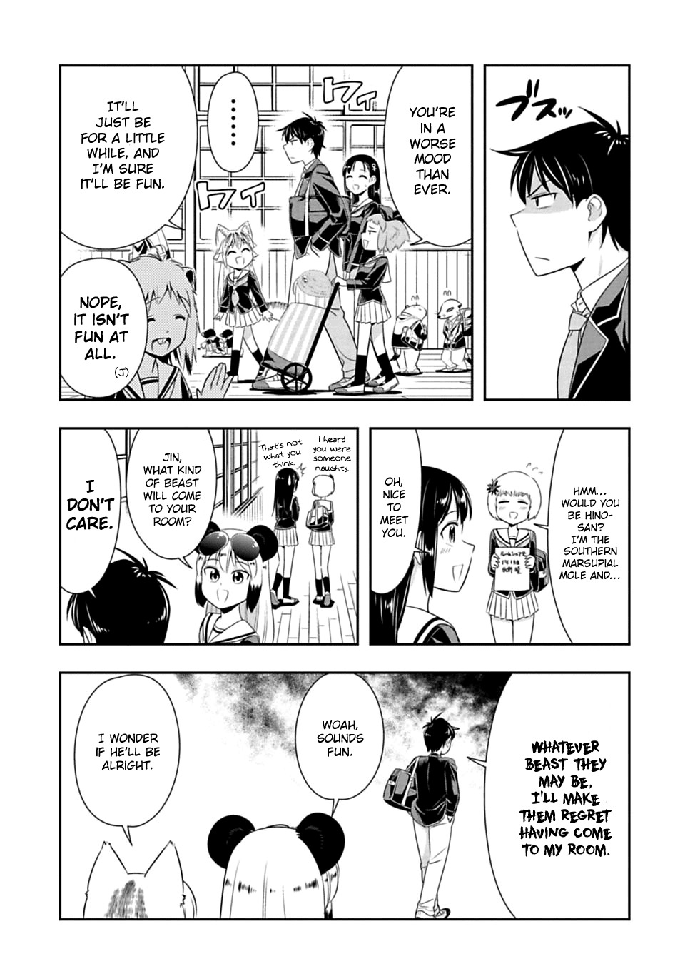 Murenase! Shiiton Gakuen Chapter 35 page 5 - Chapter 35: Suspected of forcibly putting on clothes