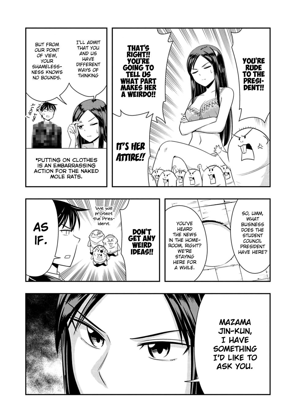 Murenase! Shiiton Gakuen Chapter 35 page 7 - Chapter 35: Suspected of forcibly putting on clothes