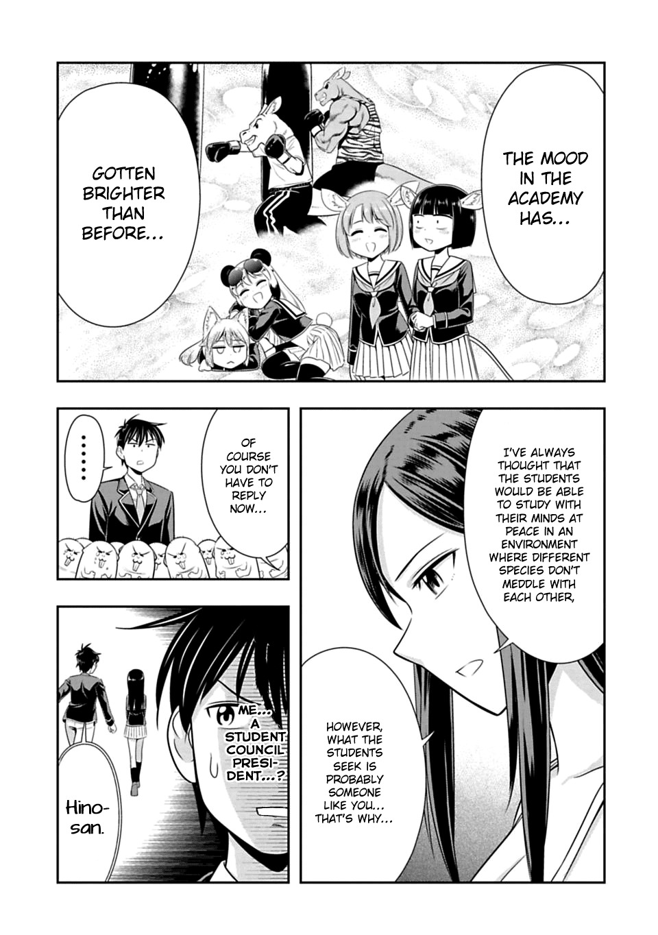 Murenase! Shiiton Gakuen Chapter 35 page 9 - Chapter 35: Suspected of forcibly putting on clothes