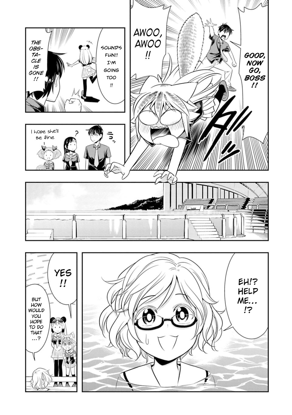 Murenase! Shiiton Gakuen Chapter 36 page 11 - Chapter 36: Seaside school Sea Academy!! Part 1