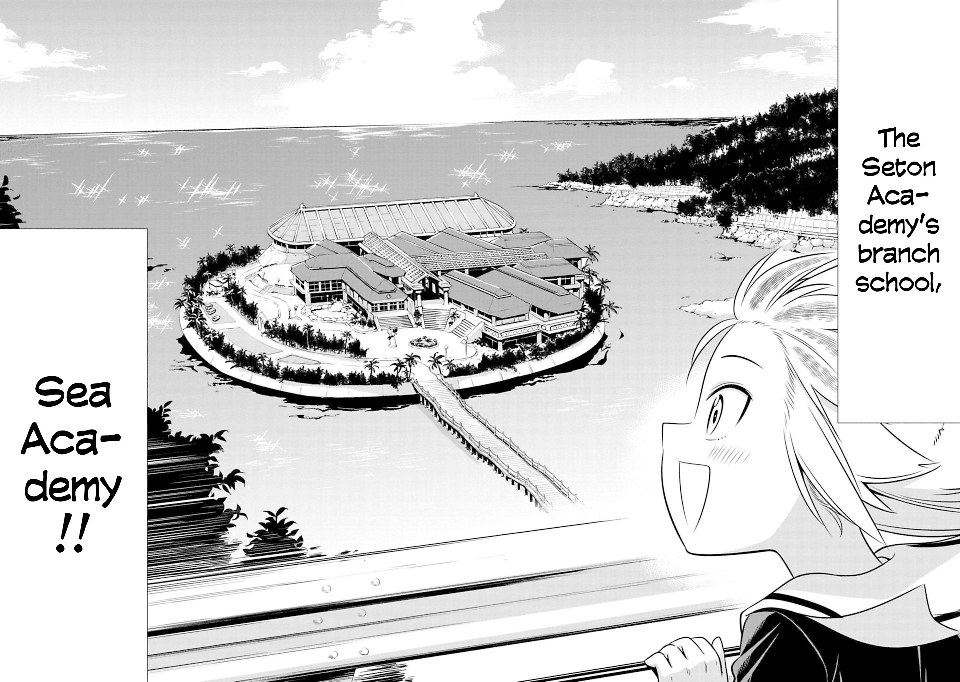 Murenase! Shiiton Gakuen Chapter 36 page 3 - Chapter 36: Seaside school Sea Academy!! Part 1