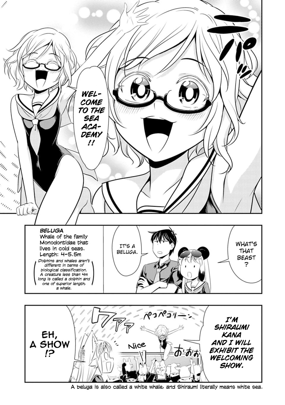 Murenase! Shiiton Gakuen Chapter 36 page 7 - Chapter 36: Seaside school Sea Academy!! Part 1