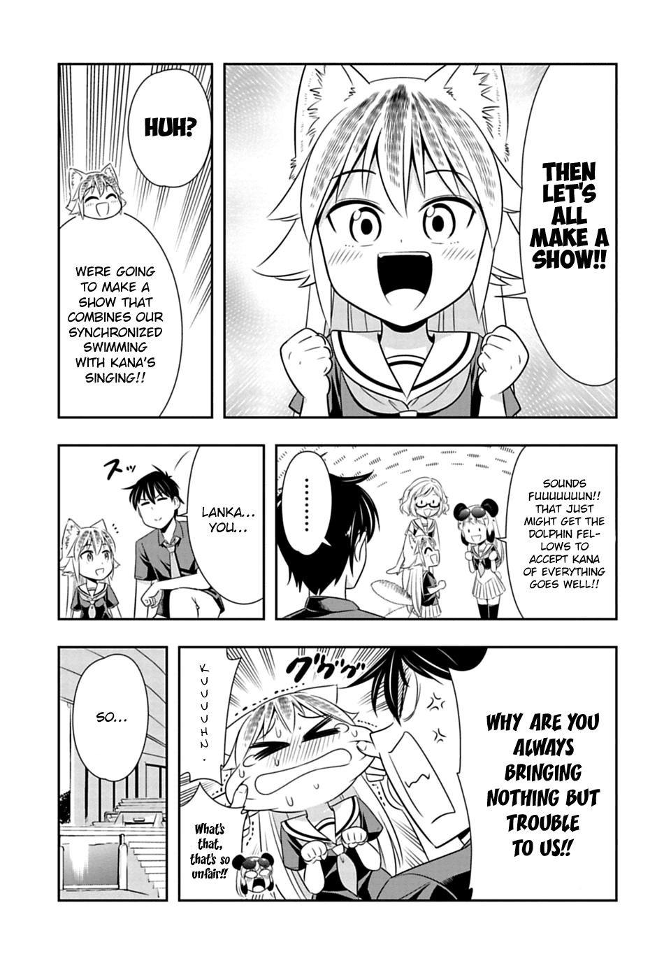 Murenase! Shiiton Gakuen Chapter 37 page 5 - Chapter 37: Seaside school Sea Academy!! Part 2