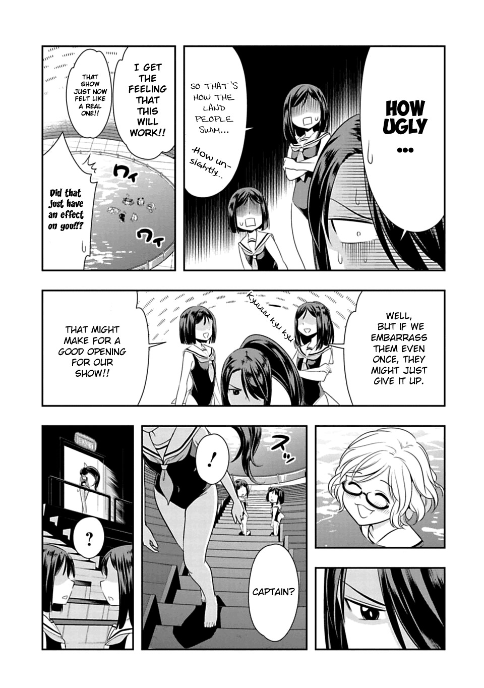 Murenase! Shiiton Gakuen Chapter 37 page 9 - Chapter 37: Seaside school Sea Academy!! Part 2