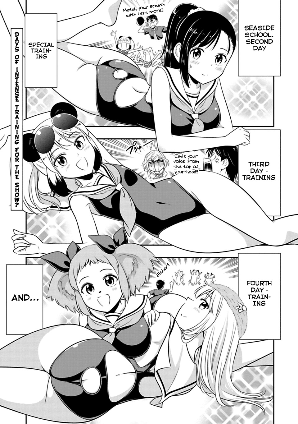 Murenase! Shiiton Gakuen Chapter 38 page 1 - Chapter 38: Seaside school Sea Academy!! Part 3