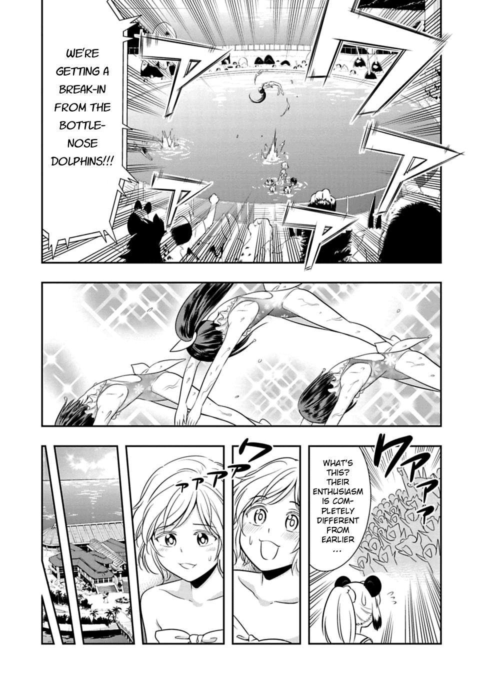 Murenase! Shiiton Gakuen Chapter 38 page 12 - Chapter 38: Seaside school Sea Academy!! Part 3