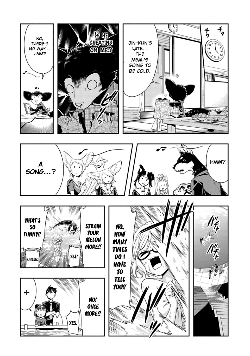 Murenase! Shiiton Gakuen Chapter 38 page 17 - Chapter 38: Seaside school Sea Academy!! Part 3
