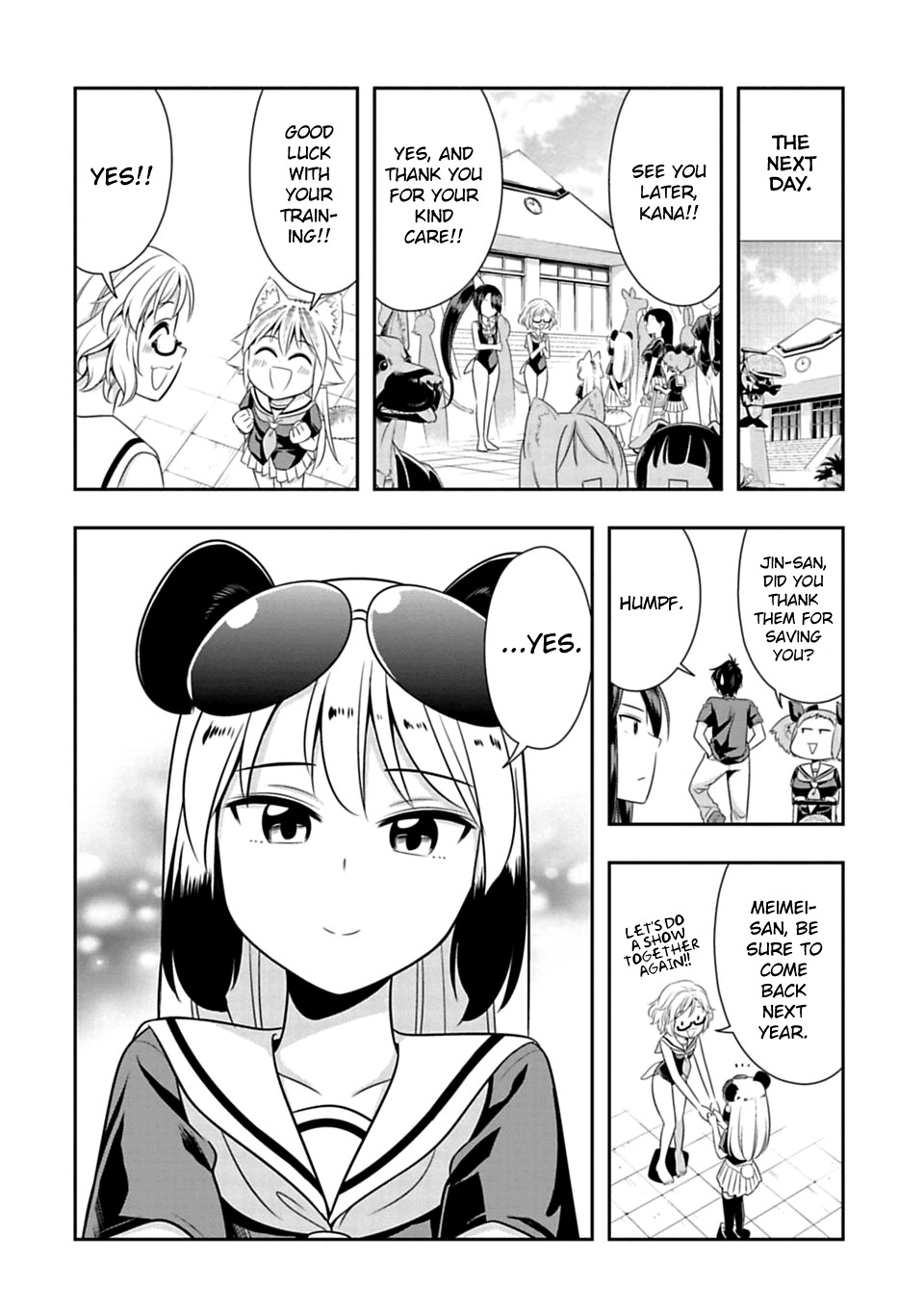 Murenase! Shiiton Gakuen Chapter 39 page 20 - Chapter 39: Seaside school Sea Academy!! Test of courage
