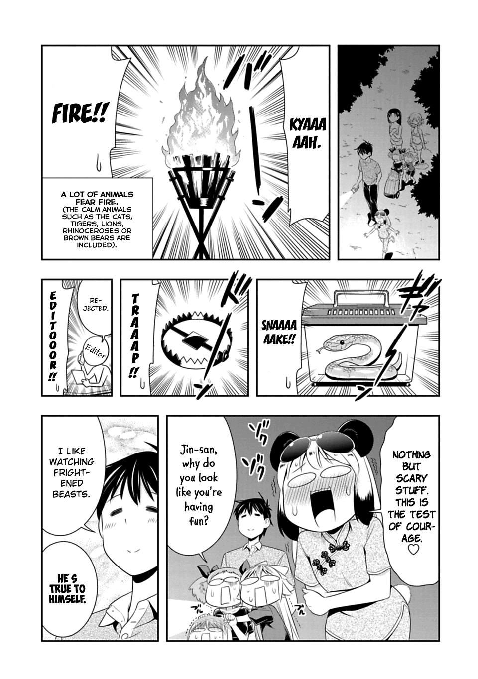 Murenase! Shiiton Gakuen Chapter 39 page 7 - Chapter 39: Seaside school Sea Academy!! Test of courage