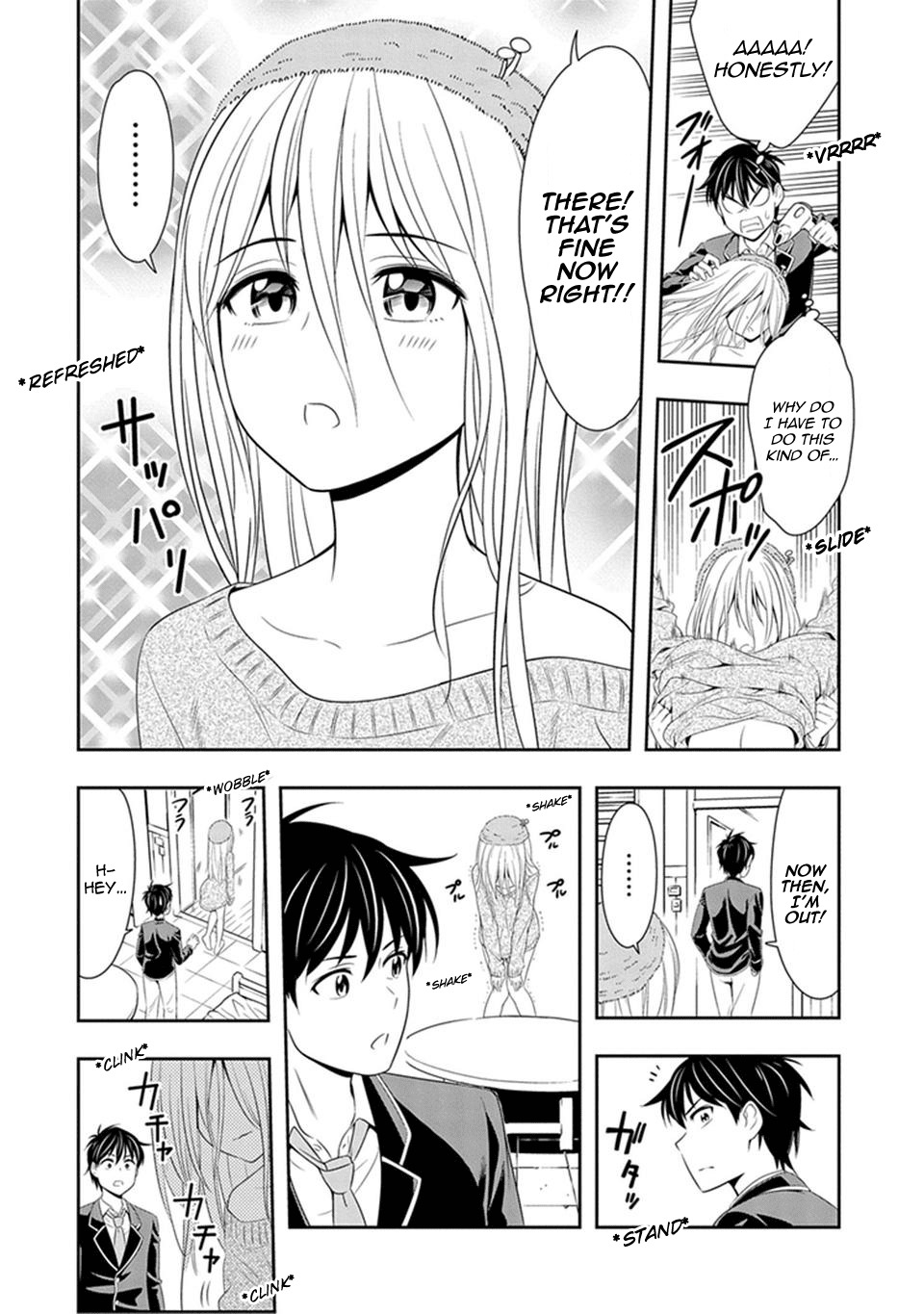 Murenase! Shiiton Gakuen Chapter 4 page 10 - Chapter 4: The New 180 Metres per Hour Club Member, Miyubi!
