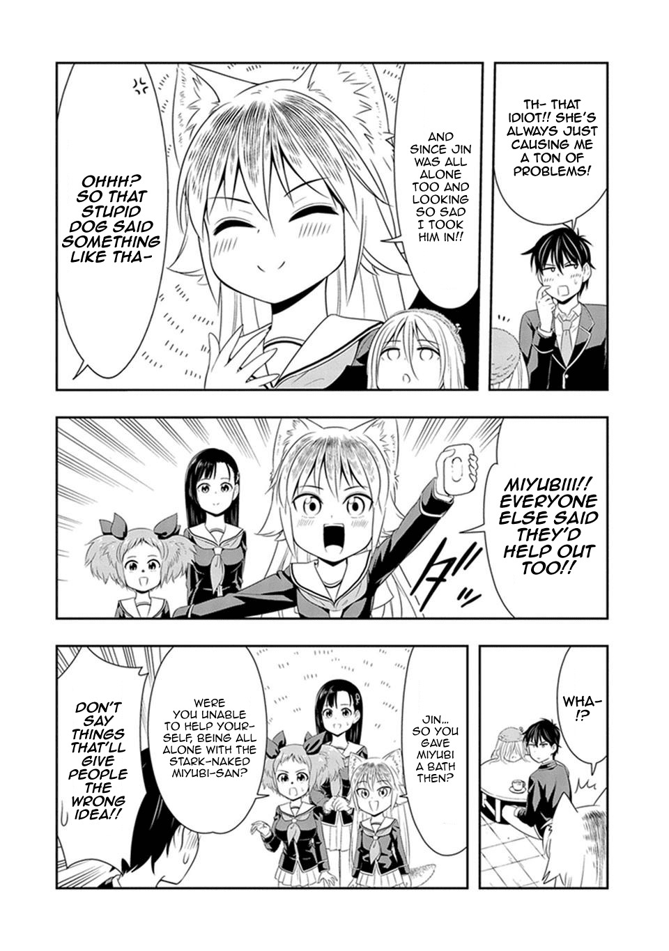 Murenase! Shiiton Gakuen Chapter 4 page 14 - Chapter 4: The New 180 Metres per Hour Club Member, Miyubi!