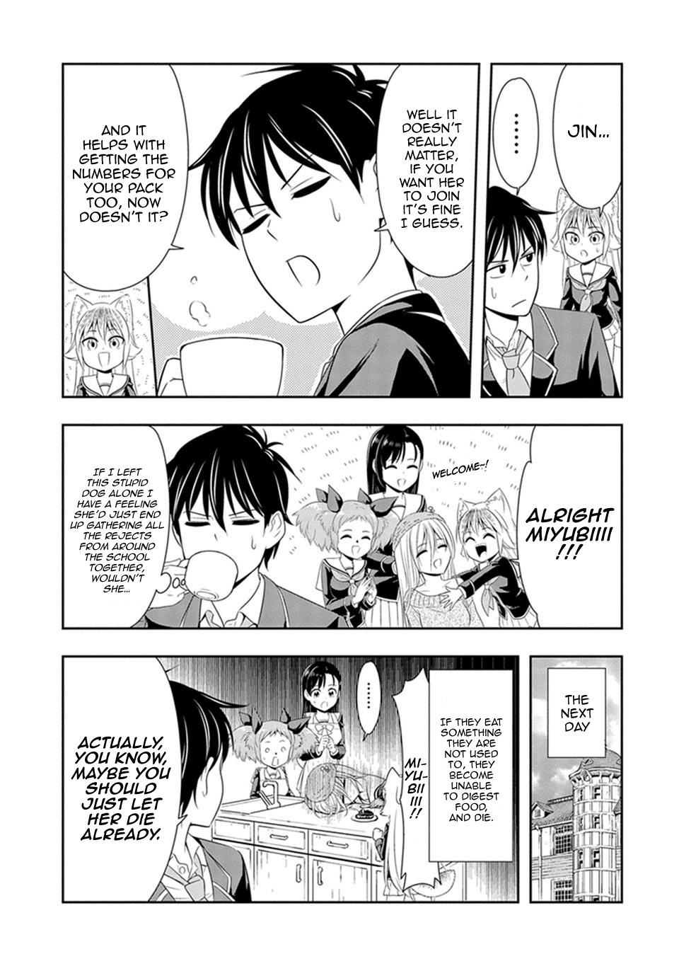 Murenase! Shiiton Gakuen Chapter 4 page 15 - Chapter 4: The New 180 Metres per Hour Club Member, Miyubi!