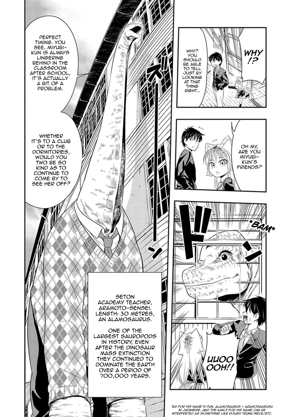 Murenase! Shiiton Gakuen Chapter 4 page 4 - Chapter 4: The New 180 Metres per Hour Club Member, Miyubi!
