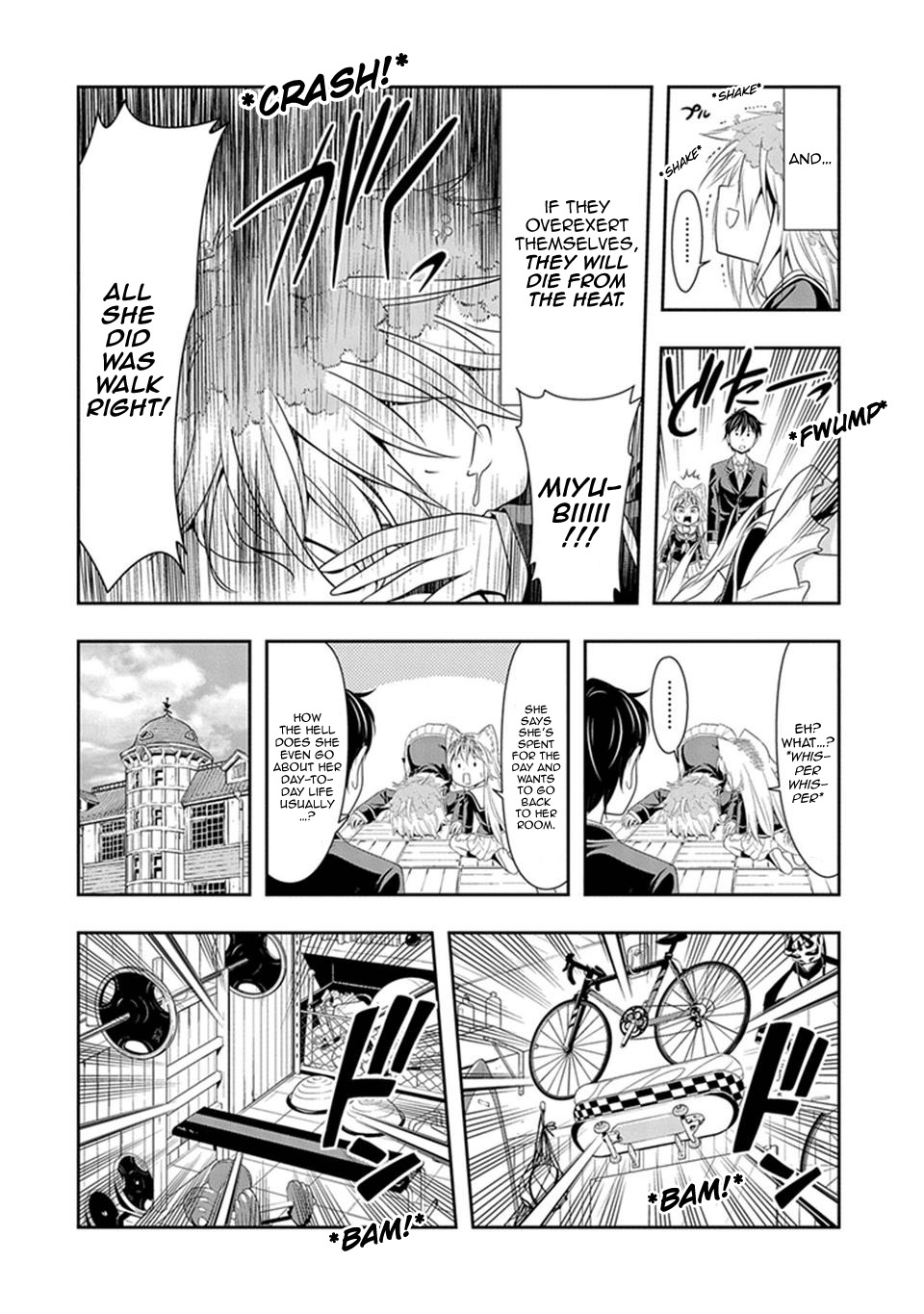 Murenase! Shiiton Gakuen Chapter 4 page 6 - Chapter 4: The New 180 Metres per Hour Club Member, Miyubi!