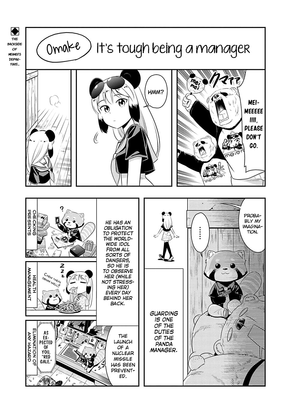 Murenase! Shiiton Gakuen Chapter 40.5 page 1 - Chapter 40.5: It's tough being a manager
