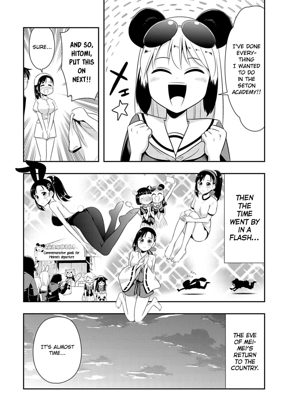 Murenase! Shiiton Gakuen Chapter 40 page 10 - Chapter 40: Farewell, Meimei