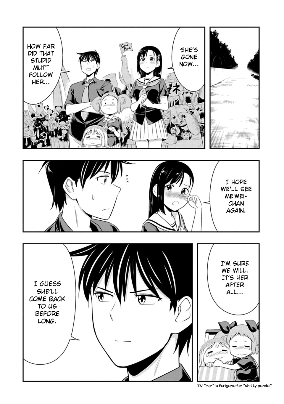 Murenase! Shiiton Gakuen Chapter 40 page 22 - Chapter 40: Farewell, Meimei