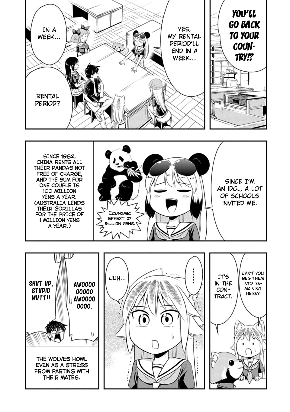 Murenase! Shiiton Gakuen Chapter 40 page 3 - Chapter 40: Farewell, Meimei