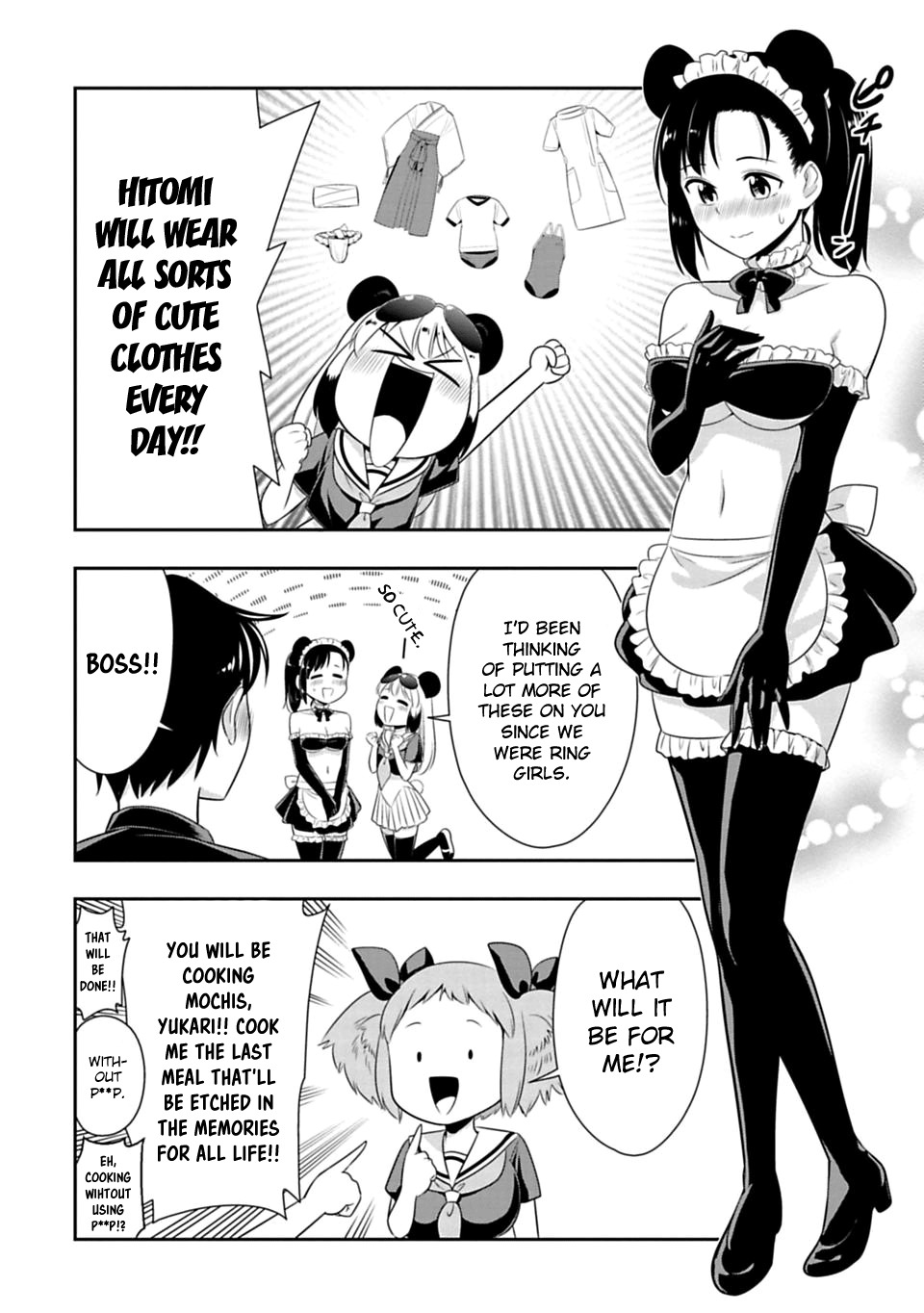 Murenase! Shiiton Gakuen Chapter 40 page 6 - Chapter 40: Farewell, Meimei