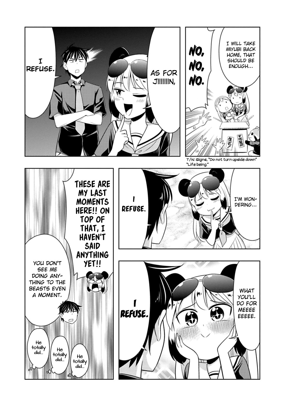 Murenase! Shiiton Gakuen Chapter 40 page 7 - Chapter 40: Farewell, Meimei