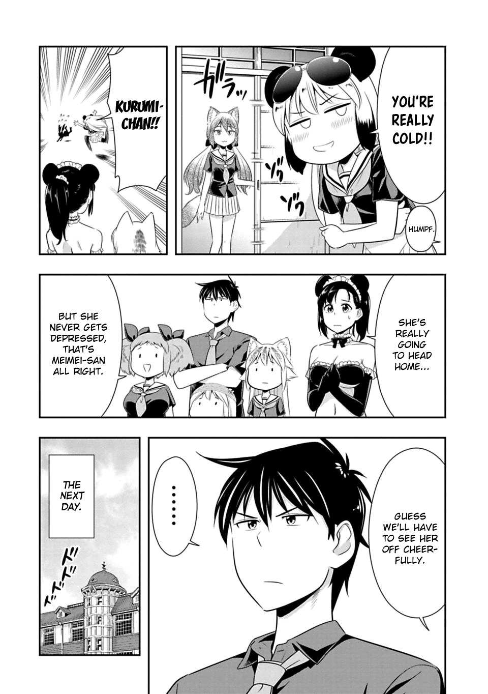 Murenase! Shiiton Gakuen Chapter 40 page 8 - Chapter 40: Farewell, Meimei