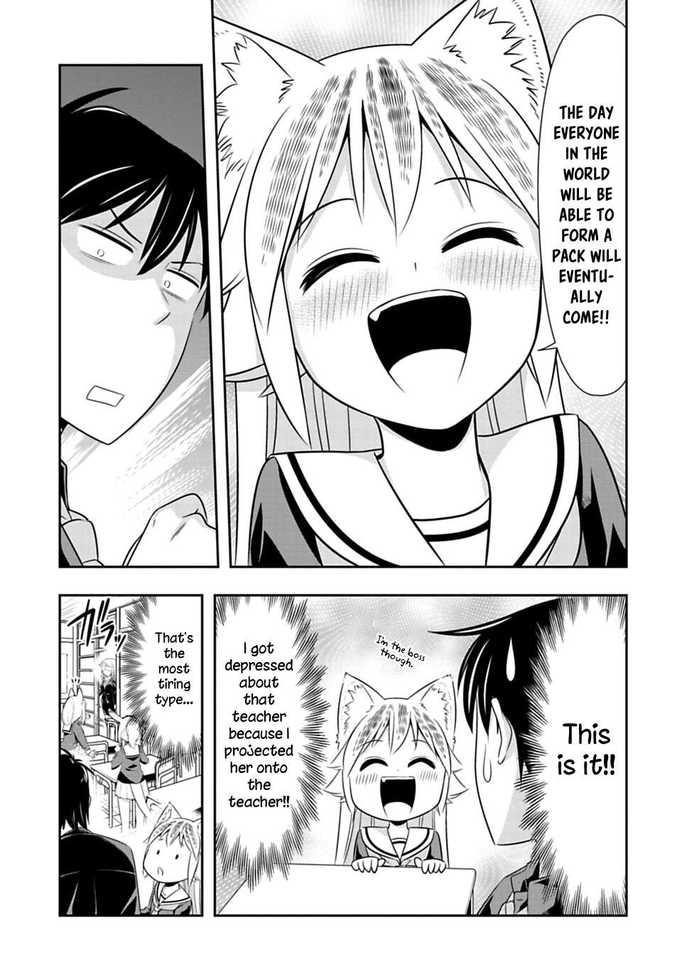 Murenase! Shiiton Gakuen Chapter 41 page 13 - Chapter 41: The most peaceful Sensei in the world!