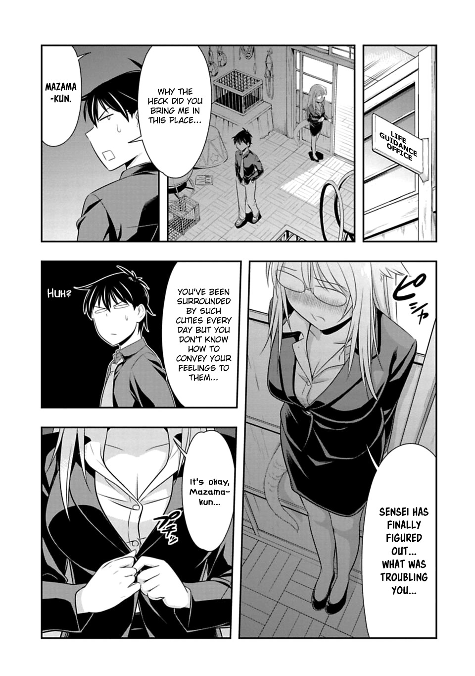 Murenase! Shiiton Gakuen Chapter 41 page 15 - Chapter 41: The most peaceful Sensei in the world!