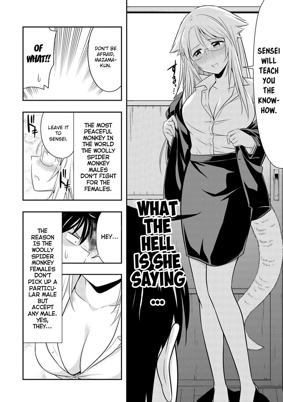 Murenase! Shiiton Gakuen Chapter 41 page 16 - Chapter 41: The most peaceful Sensei in the world!