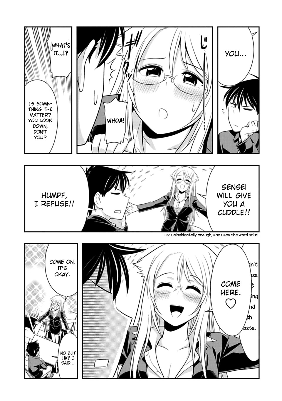 Murenase! Shiiton Gakuen Chapter 41 page 5 - Chapter 41: The most peaceful Sensei in the world!