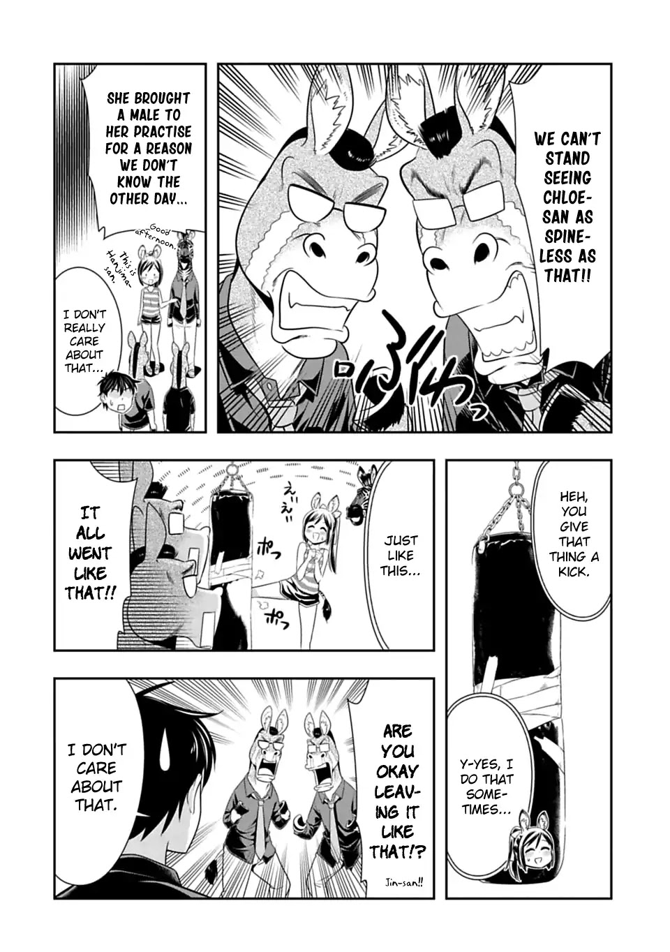 Murenase! Shiiton Gakuen Chapter 42 page 10 - Chapter 42: The Love of the Champion Chloe