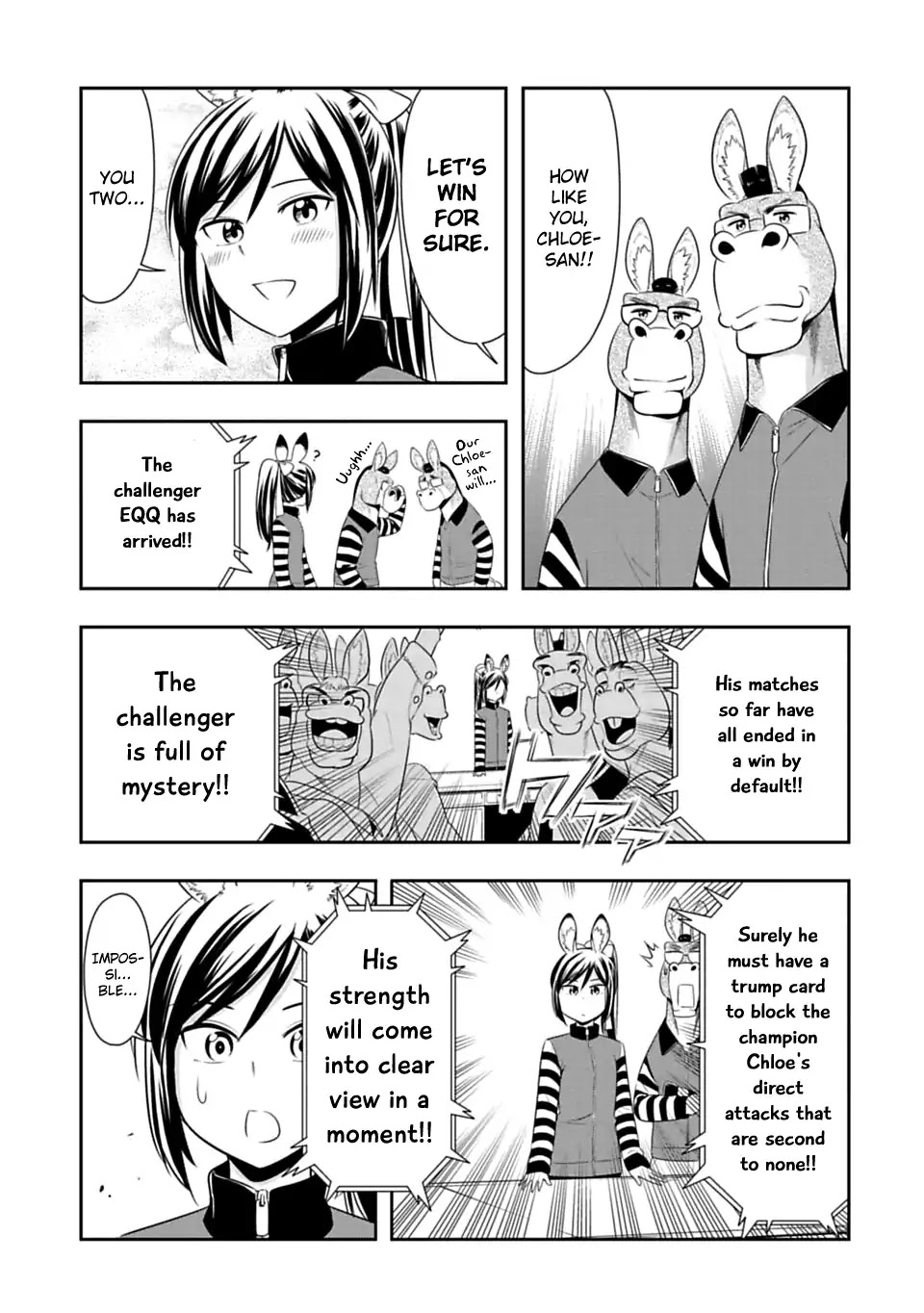 Murenase! Shiiton Gakuen Chapter 42 page 13 - Chapter 42: The Love of the Champion Chloe