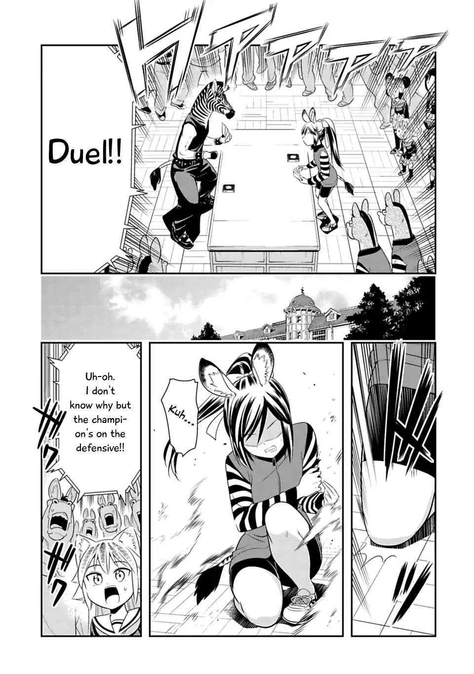 Murenase! Shiiton Gakuen Chapter 42 page 15 - Chapter 42: The Love of the Champion Chloe