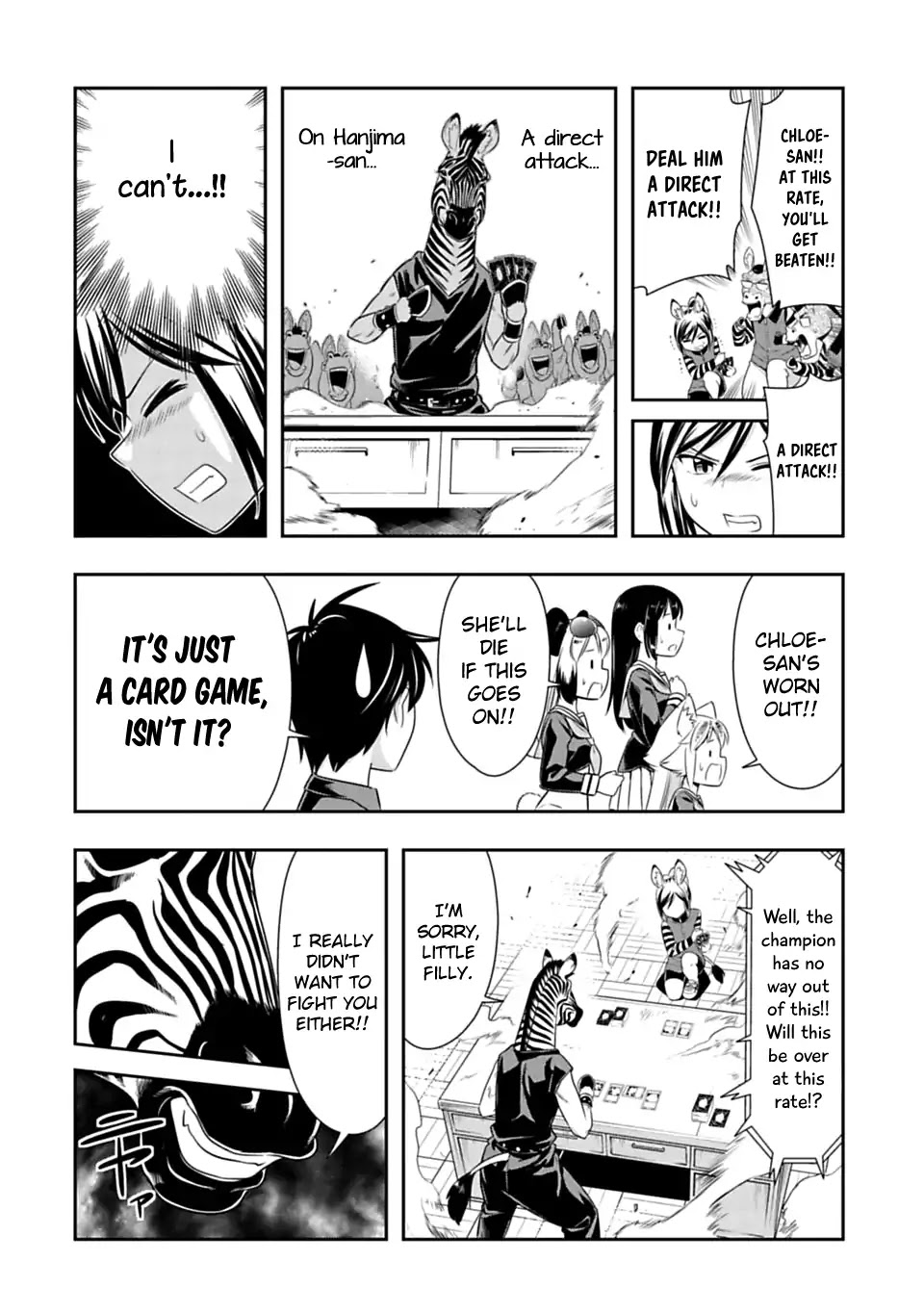 Murenase! Shiiton Gakuen Chapter 42 page 16 - Chapter 42: The Love of the Champion Chloe