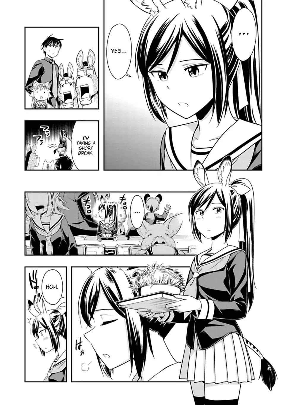 Murenase! Shiiton Gakuen Chapter 42 page 5 - Chapter 42: The Love of the Champion Chloe
