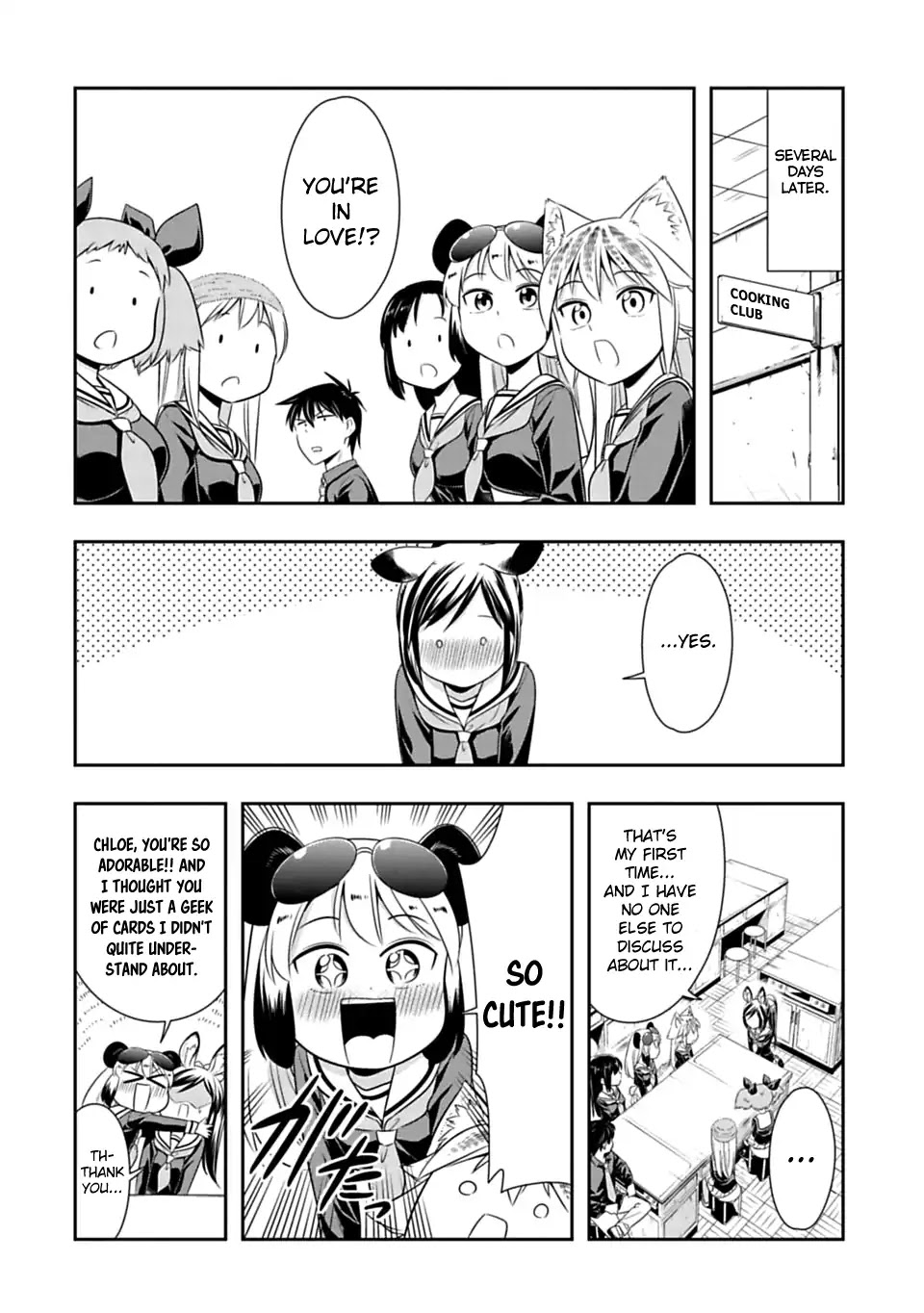 Murenase! Shiiton Gakuen Chapter 42 page 8 - Chapter 42: The Love of the Champion Chloe