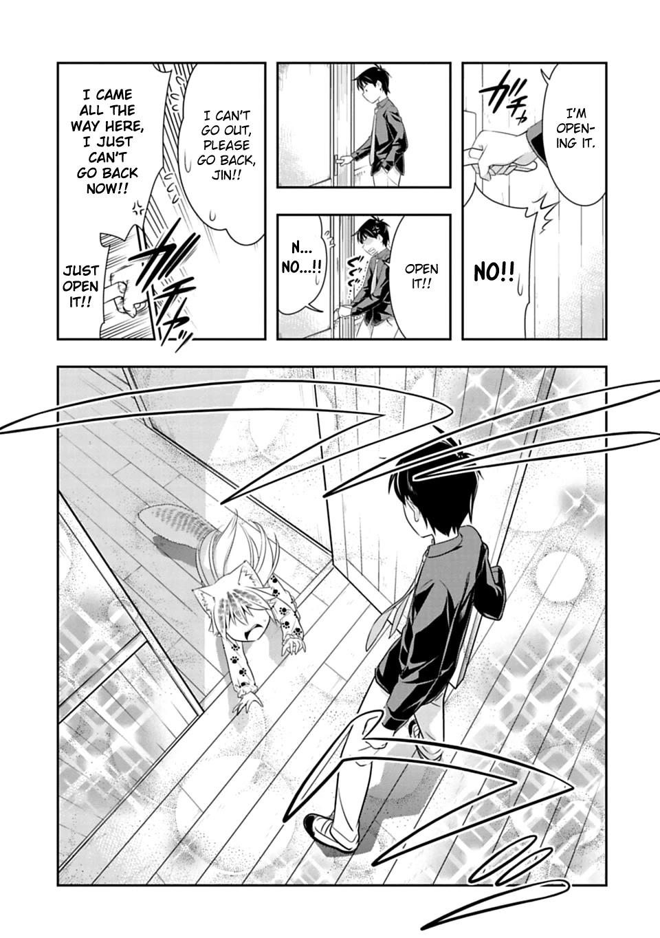 Murenase! Shiiton Gakuen Chapter 44 page 10 - Chapter 44: The Wolf mating period.