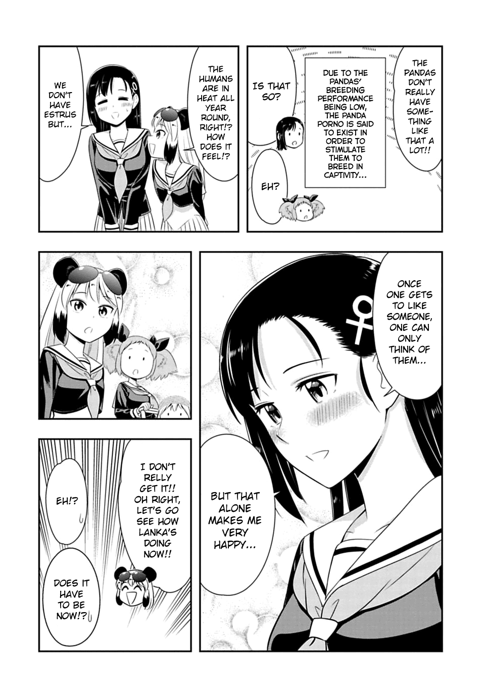 Murenase! Shiiton Gakuen Chapter 44 page 19 - Chapter 44: The Wolf mating period.