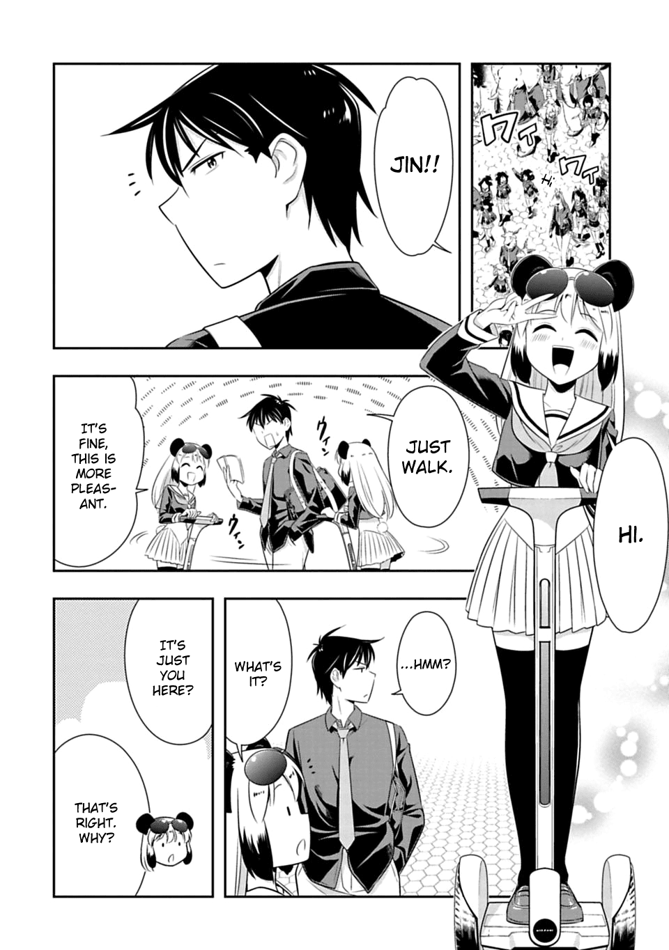 Murenase! Shiiton Gakuen Chapter 44 page 3 - Chapter 44: The Wolf mating period.