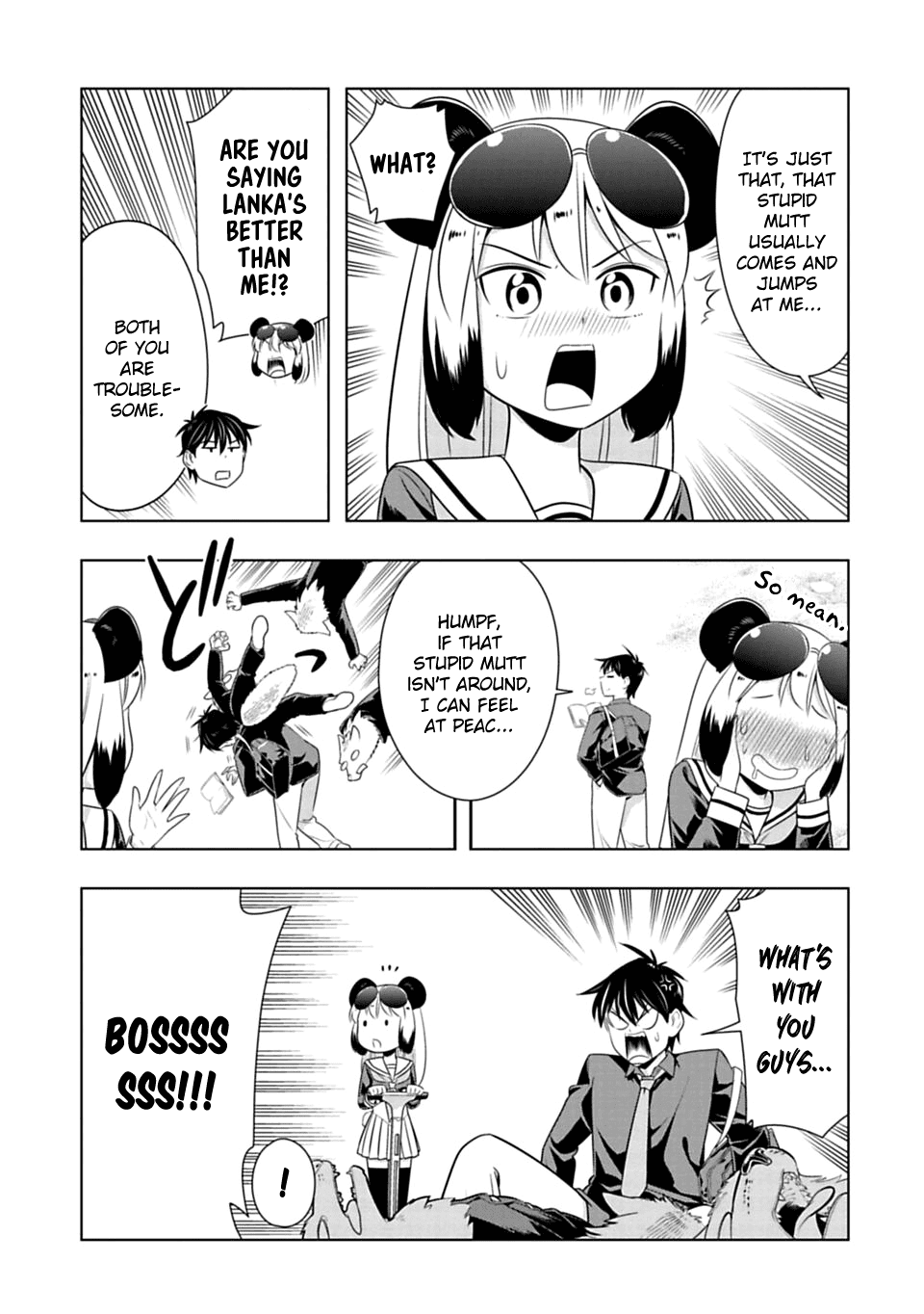 Murenase! Shiiton Gakuen Chapter 44 page 4 - Chapter 44: The Wolf mating period.