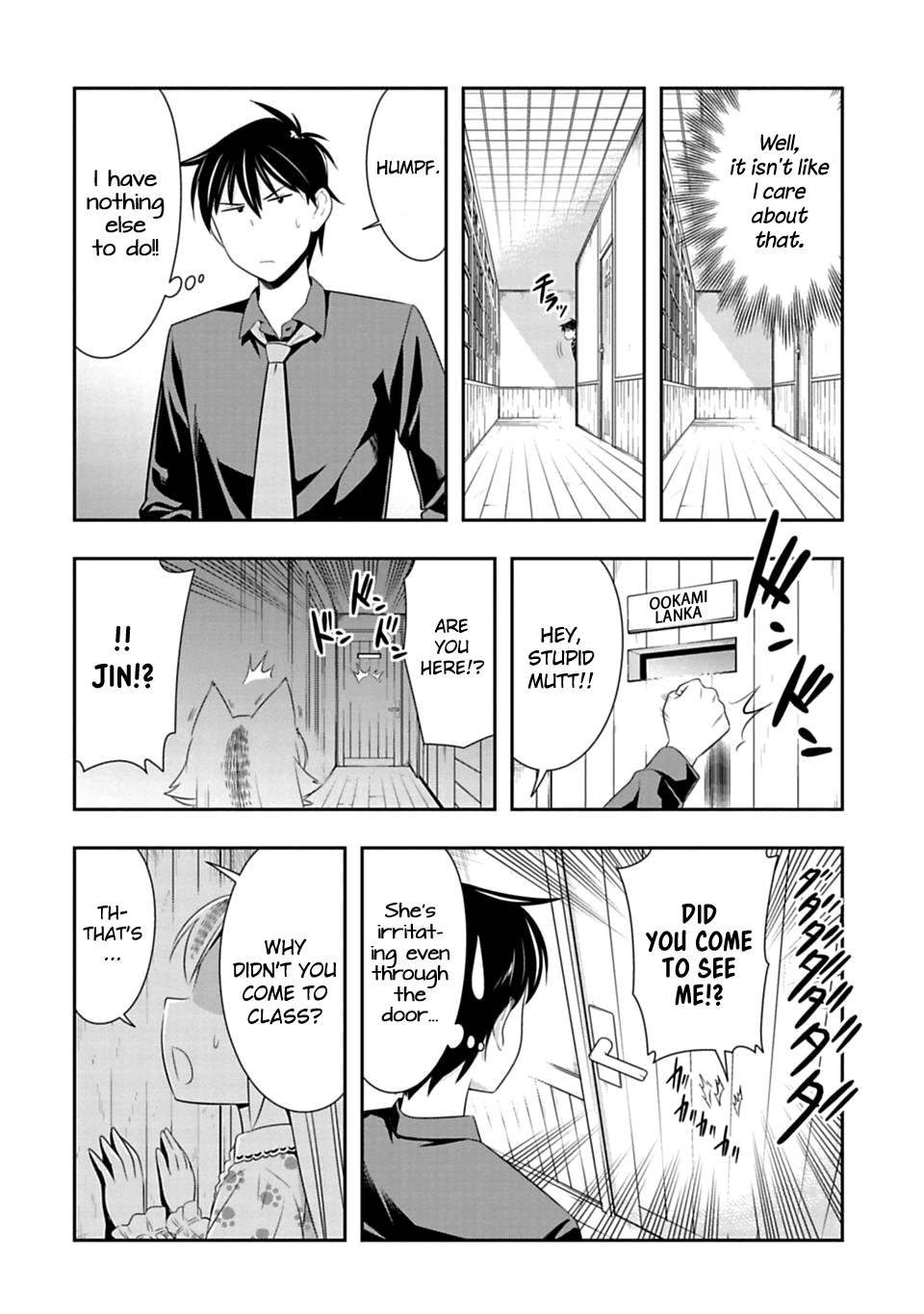 Murenase! Shiiton Gakuen Chapter 44 page 9 - Chapter 44: The Wolf mating period.