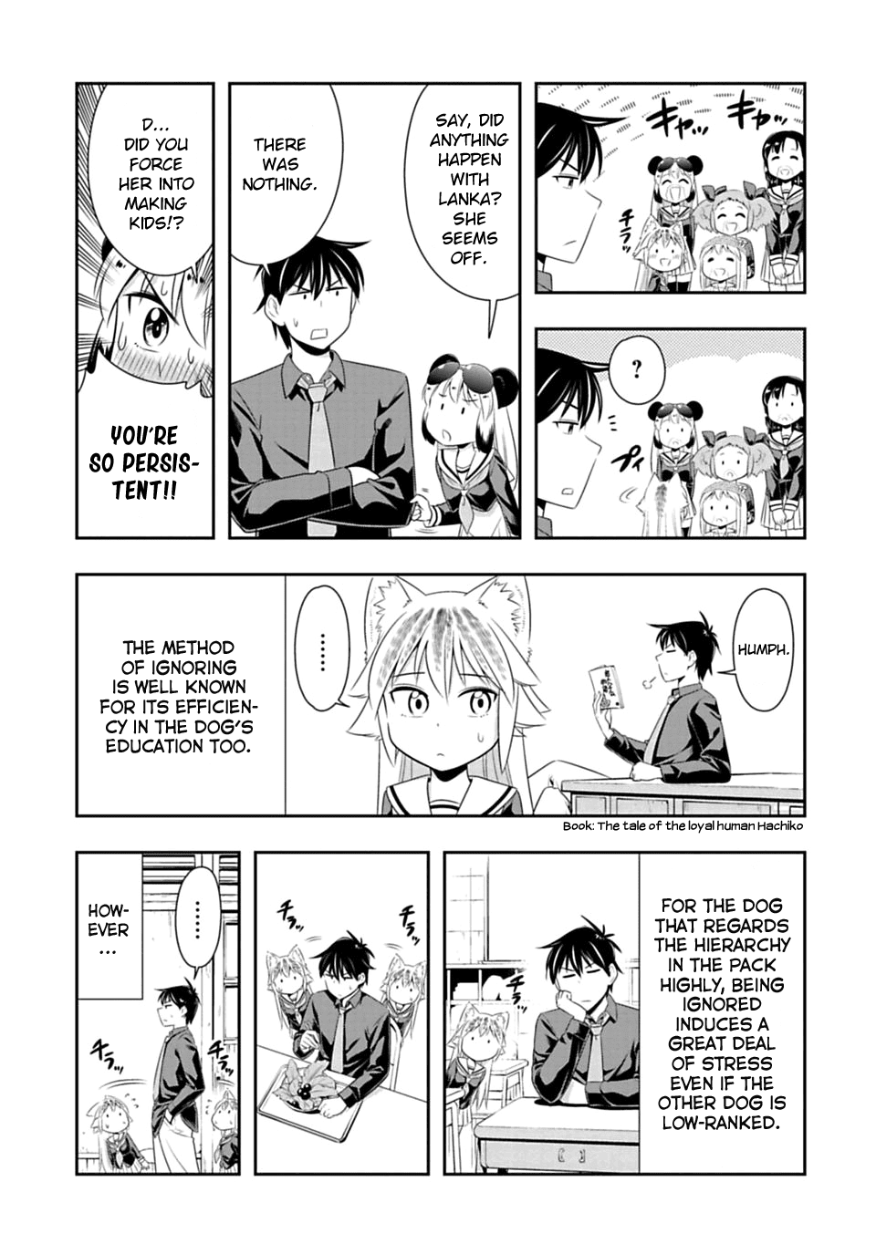 Murenase! Shiiton Gakuen Chapter 45 page 14 - Chapter 45: The wolf mating period (2)