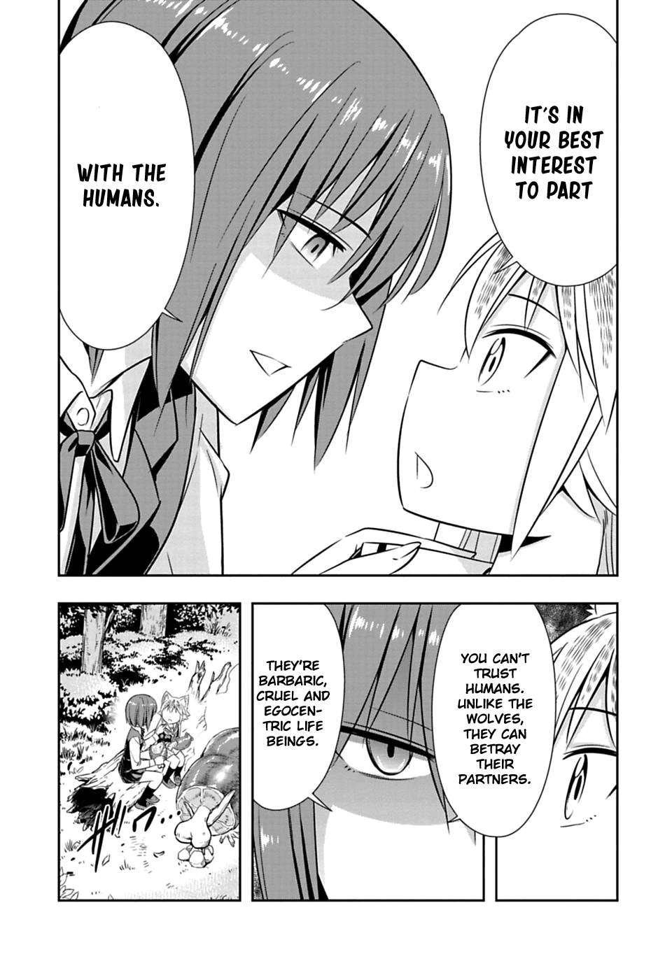 Murenase! Shiiton Gakuen Chapter 45 page 16 - Chapter 45: The wolf mating period (2)