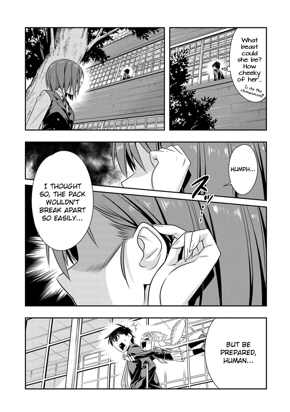 Murenase! Shiiton Gakuen Chapter 45 page 20 - Chapter 45: The wolf mating period (2)