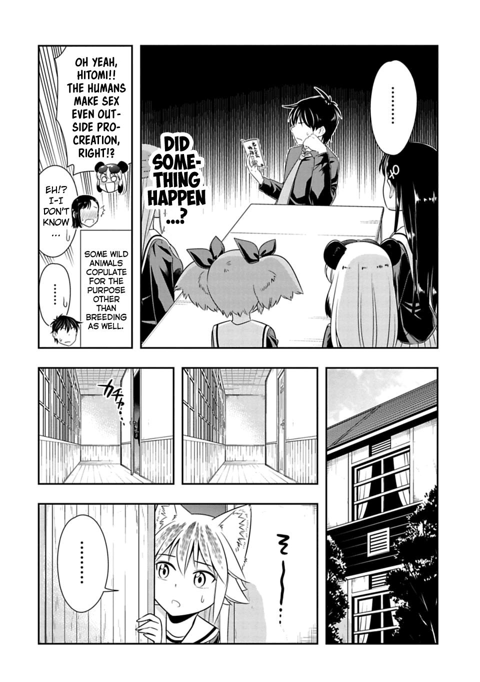 Murenase! Shiiton Gakuen Chapter 45 page 5 - Chapter 45: The wolf mating period (2)