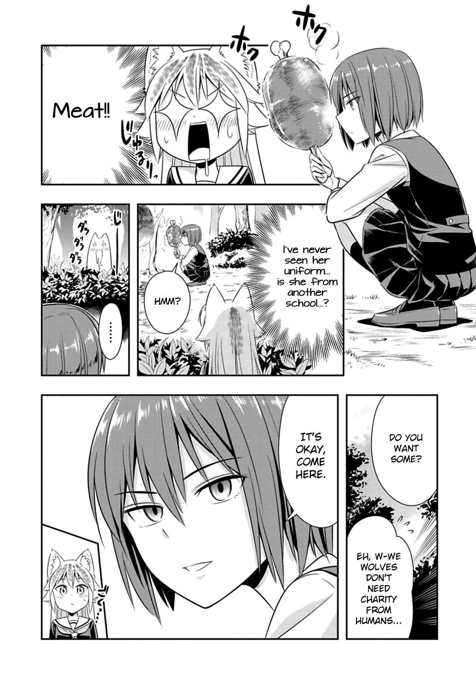 Murenase! Shiiton Gakuen Chapter 45 page 8 - Chapter 45: The wolf mating period (2)