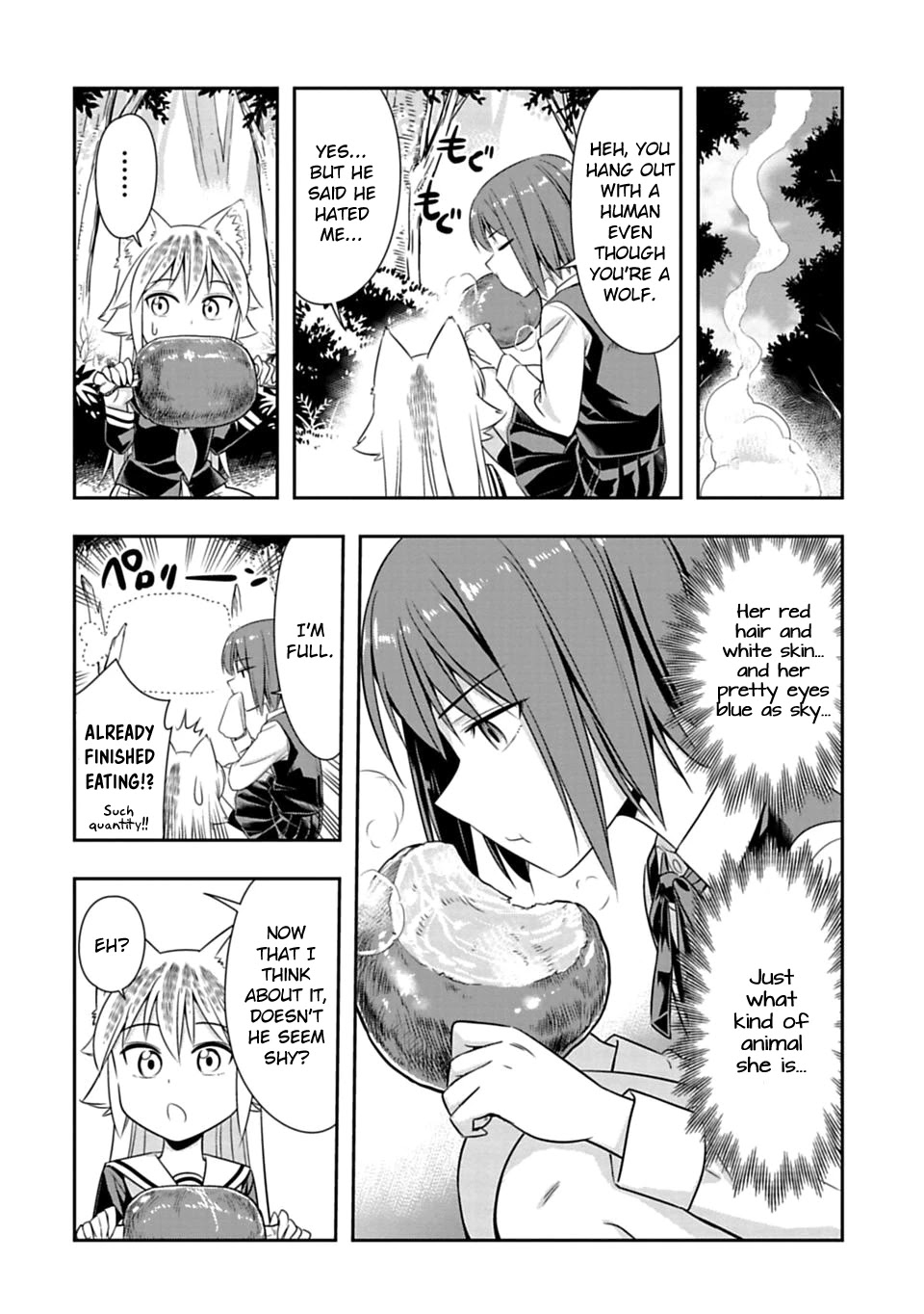 Murenase! Shiiton Gakuen Chapter 45 page 9 - Chapter 45: The wolf mating period (2)