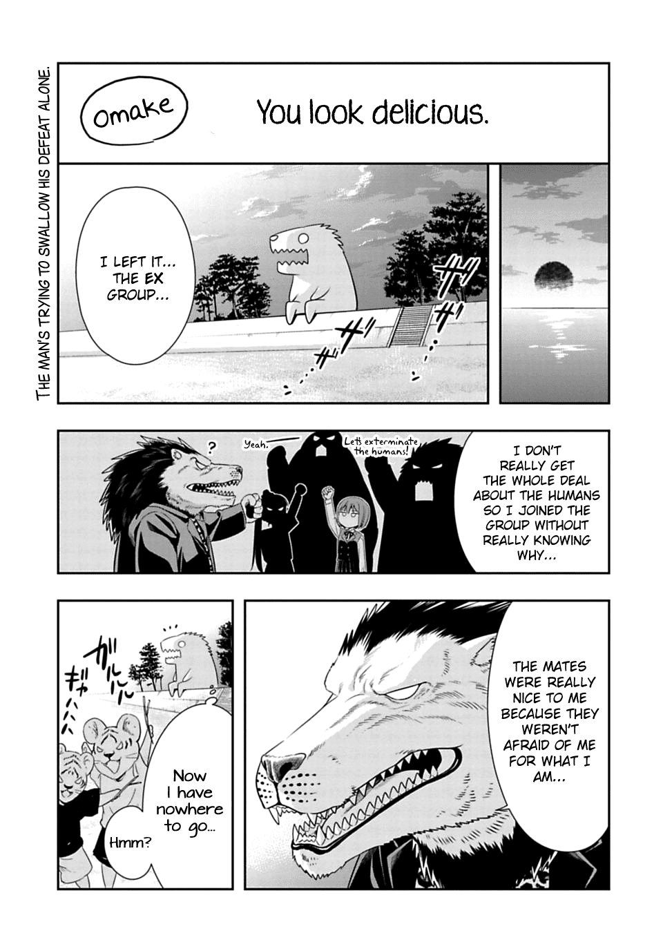 Murenase! Shiiton Gakuen Chapter 48.5 page 1 - Chapter 48.5: You look delicious